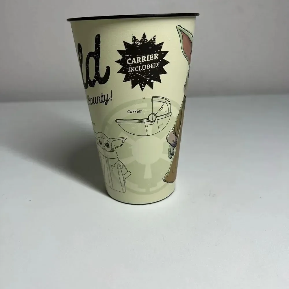Star Wars Baby Yoda Reusable Plastic Cup 16 Oz